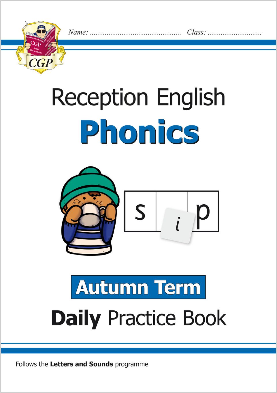 Reception Phonics Daily Practice Book: Autumn Term Main Image