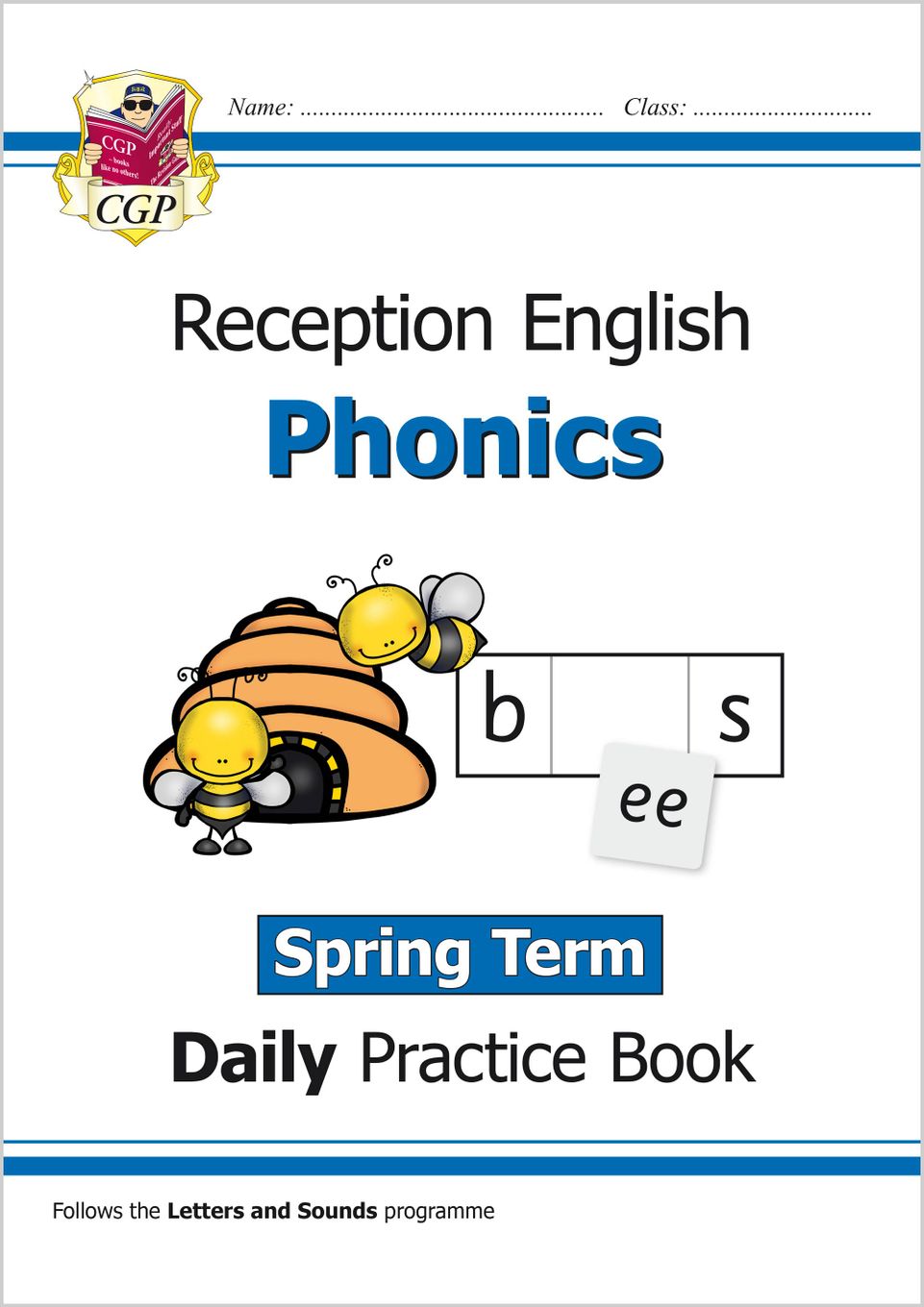 Reception Phonics Daily Practice Book: Spring Term Main Image