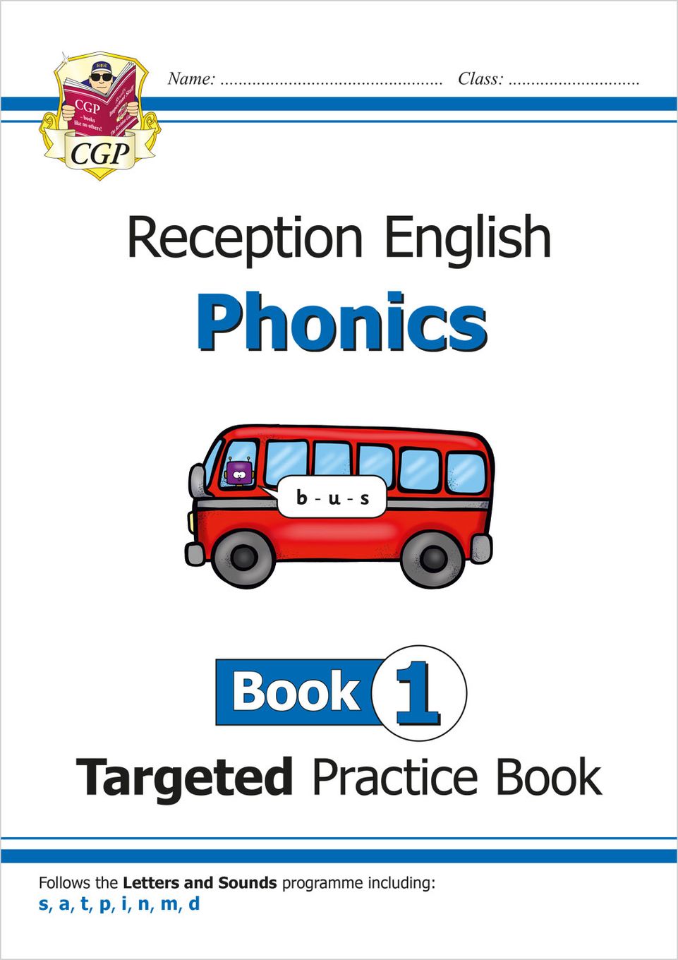 Reception Phonics Workbook Book 1 (Ages 4-5) Main Image