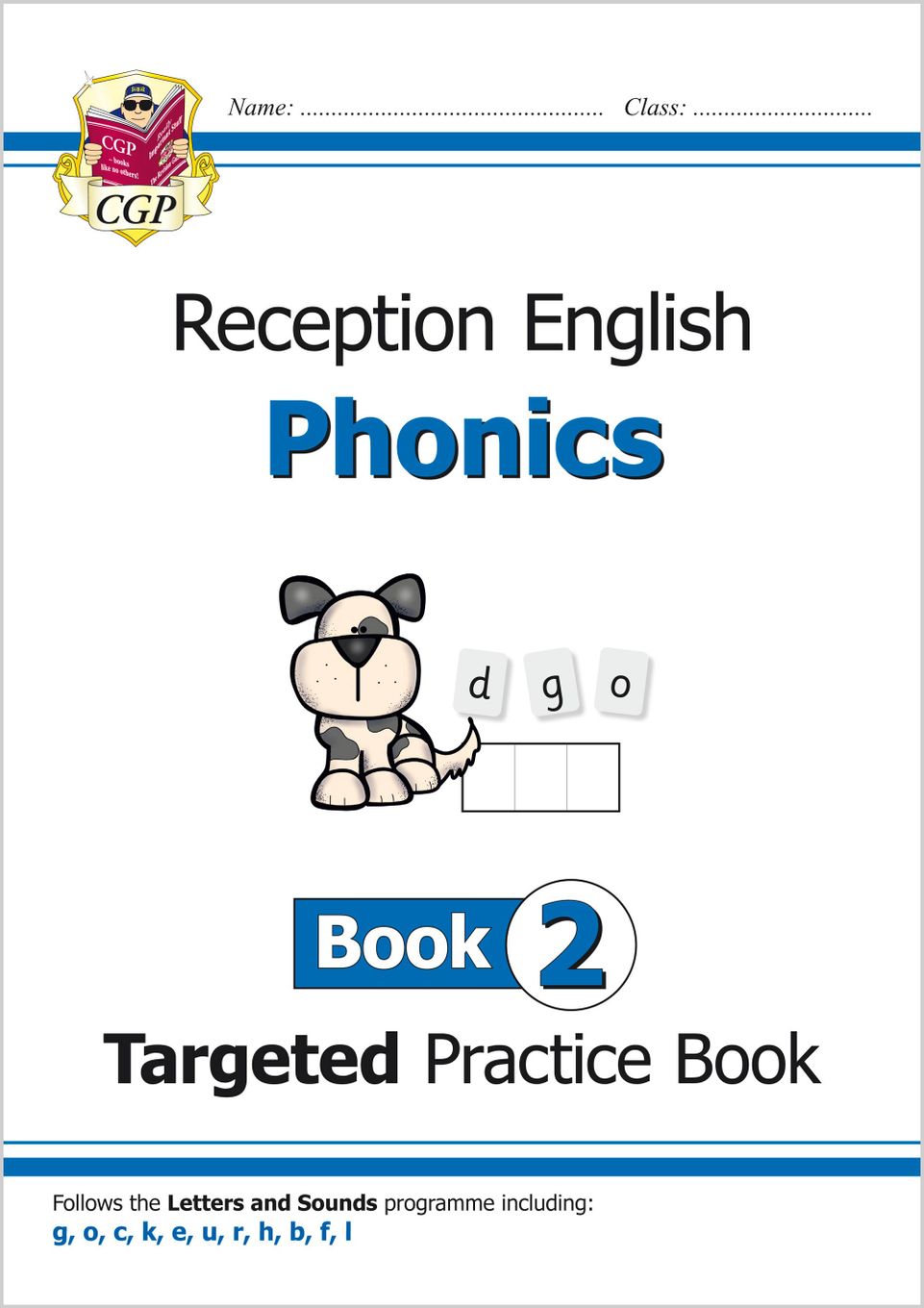 Reception Phonics Workbook Book 2 (Ages 4-5) Main Image