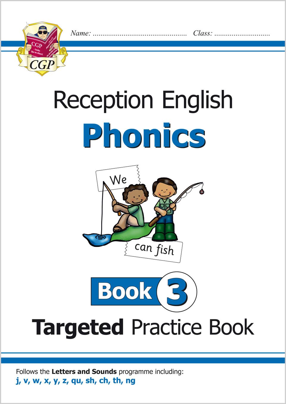 Reception Phonics Workbook Book 3 (Ages 4-5) Main Image