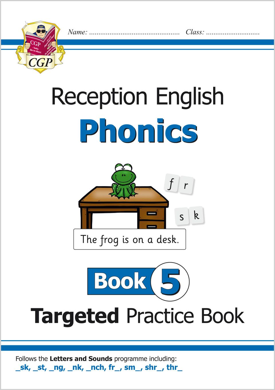 Reception Phonics Workbook Book 5 (Ages 4-5) Main Image