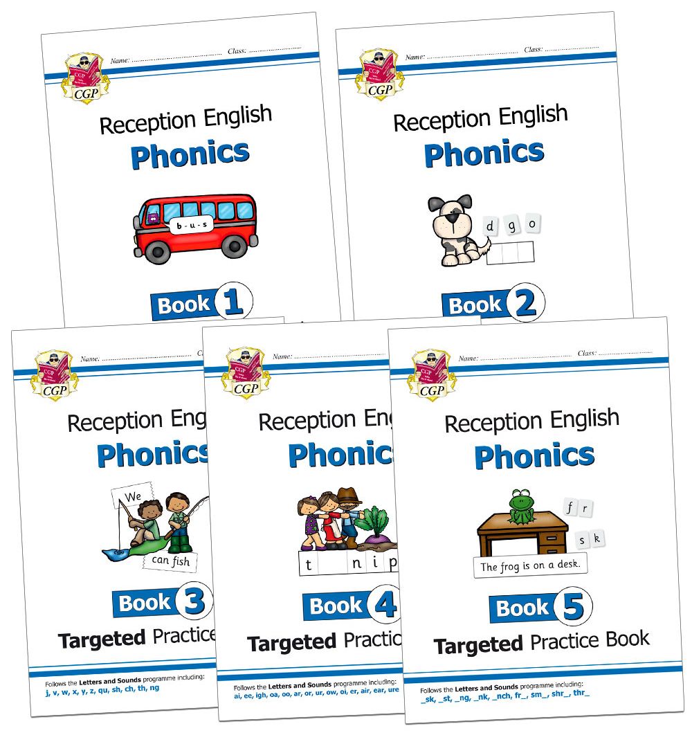 Reception Phonics Workbook Pack (Ages 4-5) Main Image