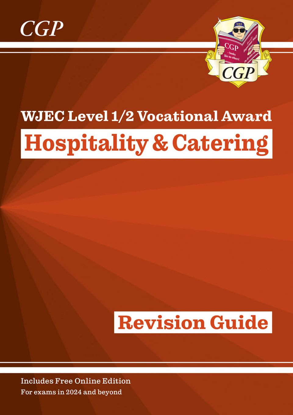 WJEC Level 1/2 Vocational Award in Hospitality & Catering: Revision Guide (with Online Edition) Main Image