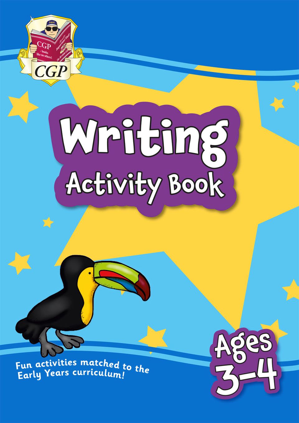 Writing Activity Book for Ages 3-4 (Preschool) Main Image
