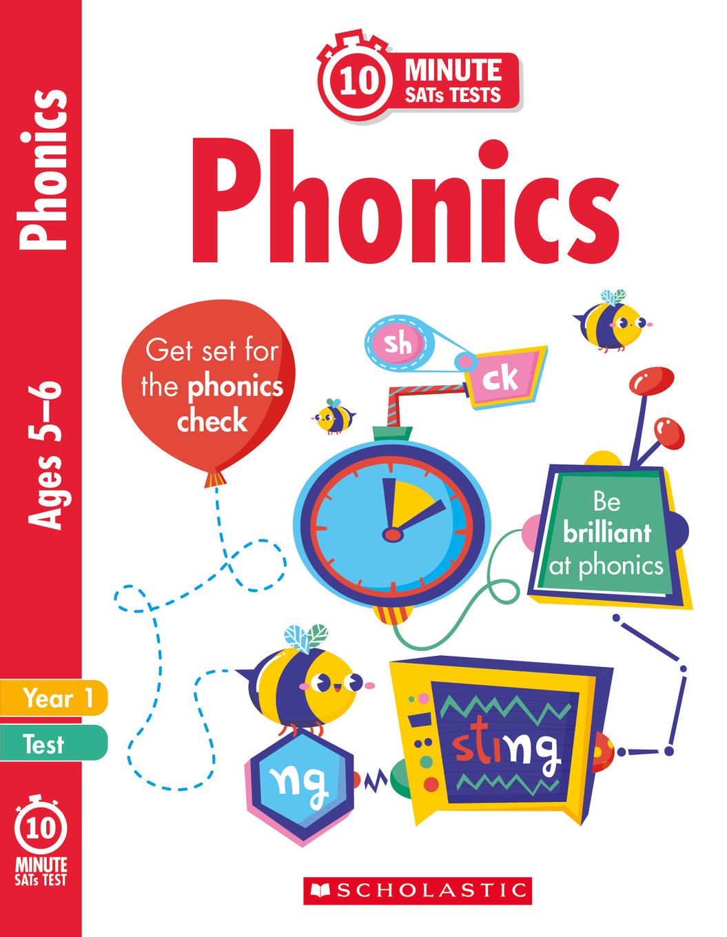 Year 1 Phonics 10-Minute Tests (Ages 5-6) Main Image