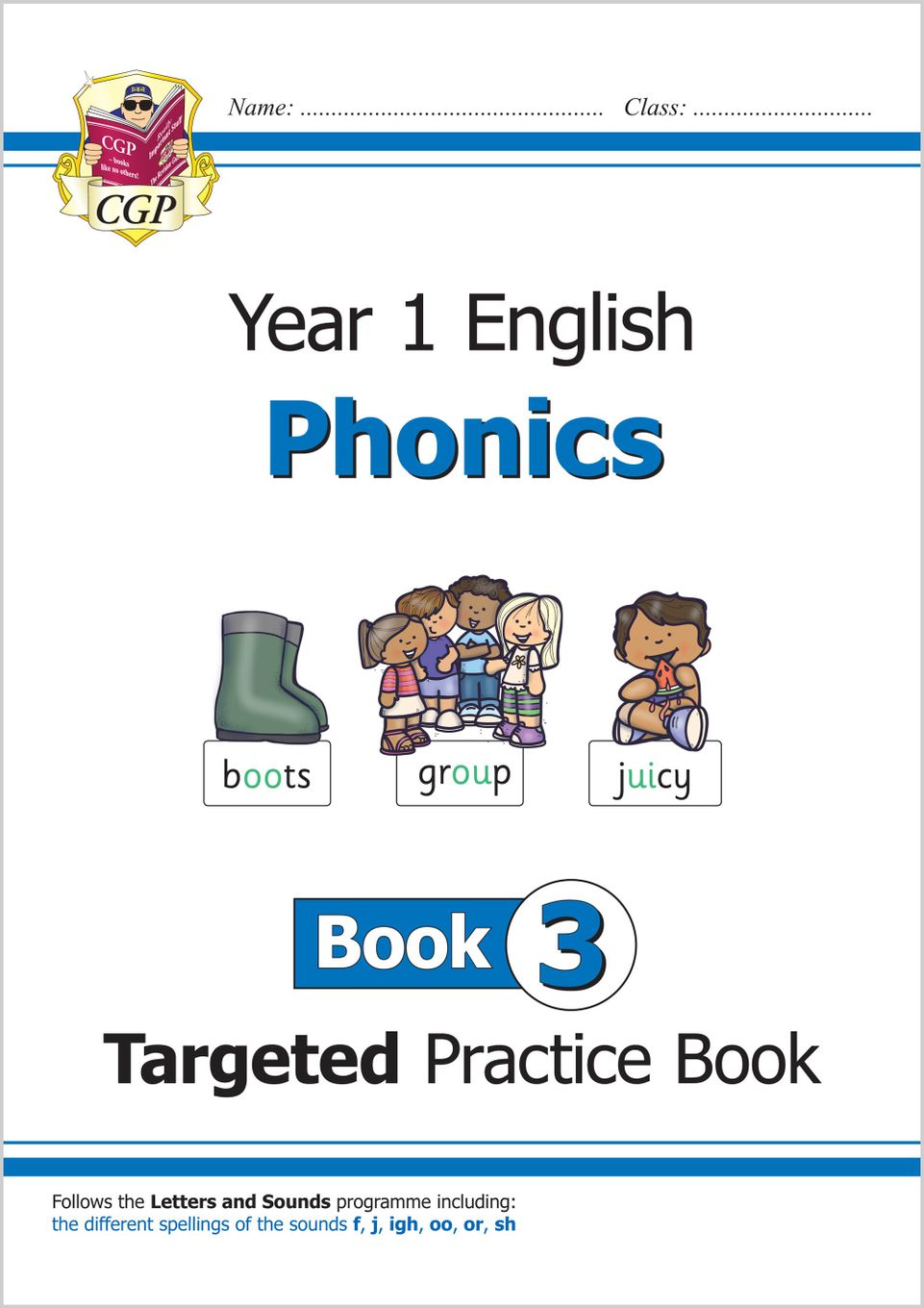 Year 1 Phonics Workbook Book 3 (Ages 5-6) Main Image