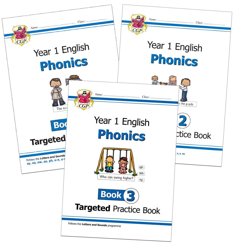 Year 1 Phonics Workbook Pack (Ages 5-6) Main Image
