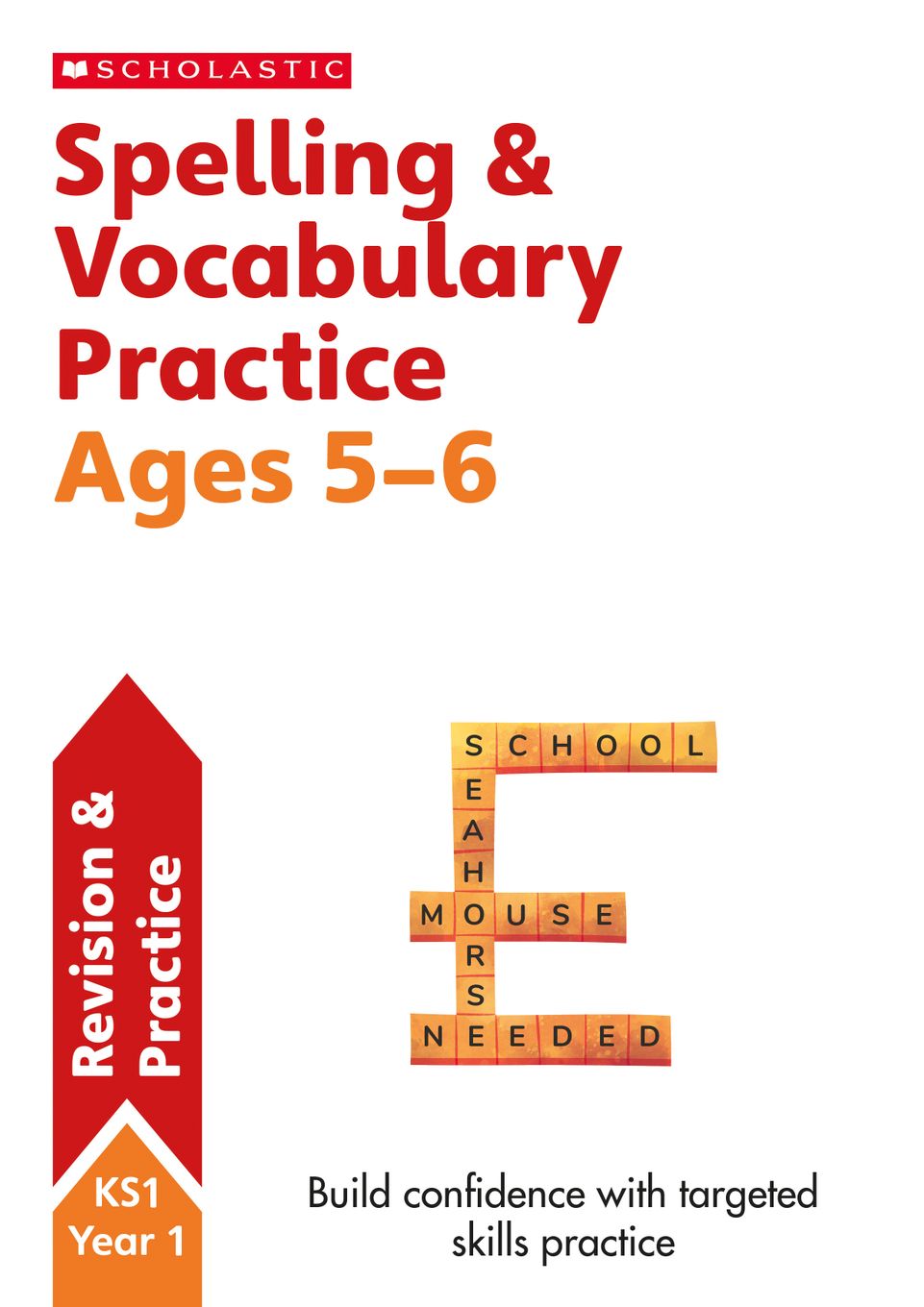 Year 1 Spelling & Vocabulary Workbook (Ages 5-6) Main Image