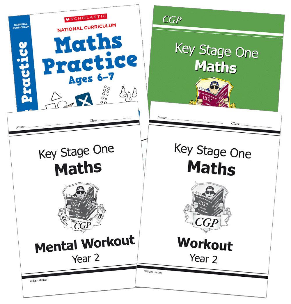 Year 2 Maths Study & Workbook Pack (Ages 6-7) Main Image