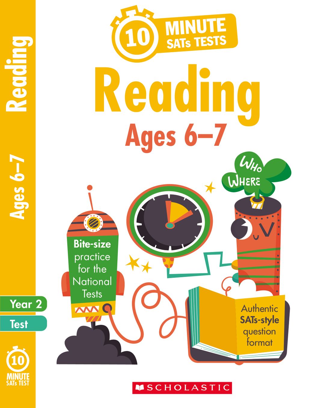 Year 2 Reading 10-Minute SATs Tests (Ages 6-7) Main Image
