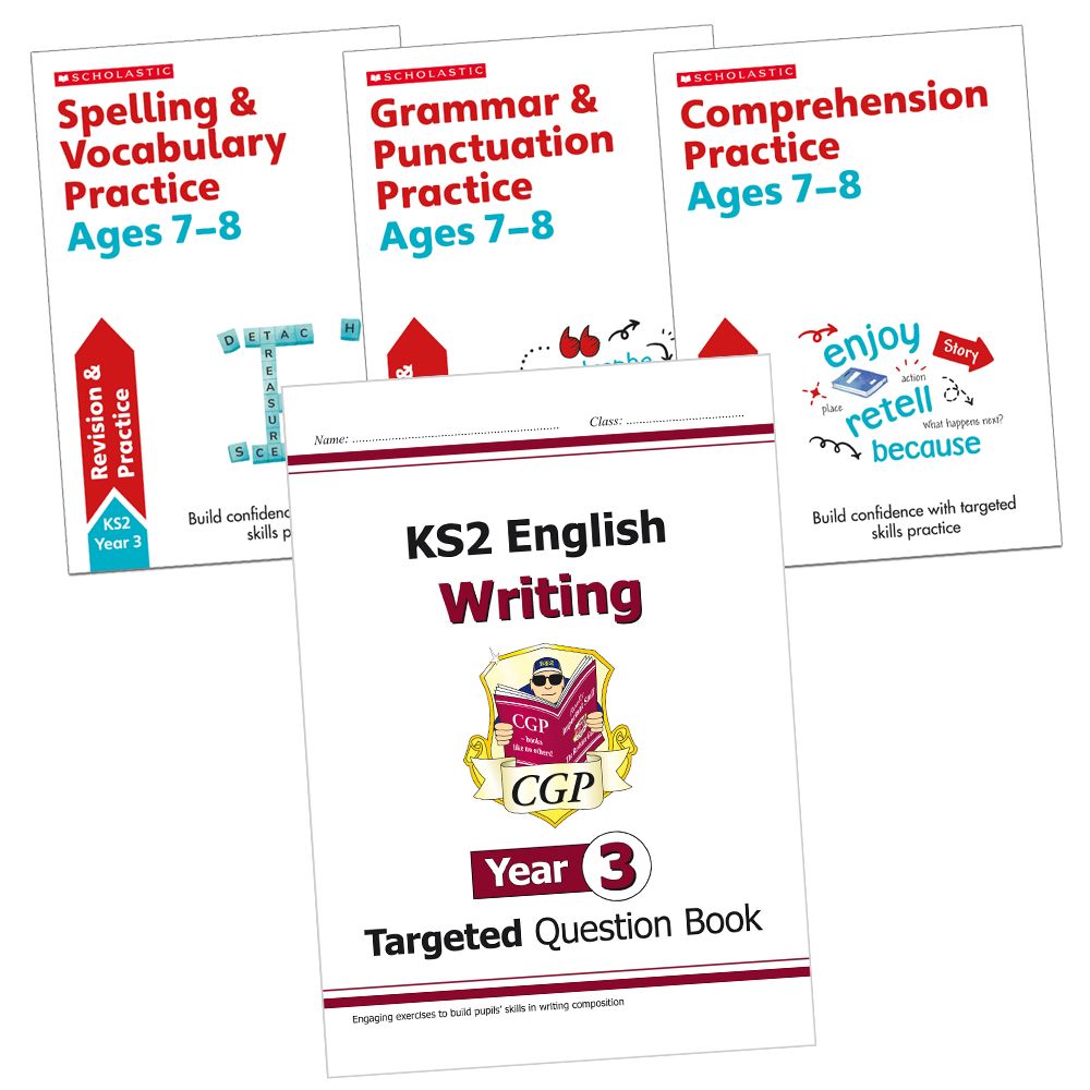 Year 3 English Workbook Pack (Ages 7-8) Main Image