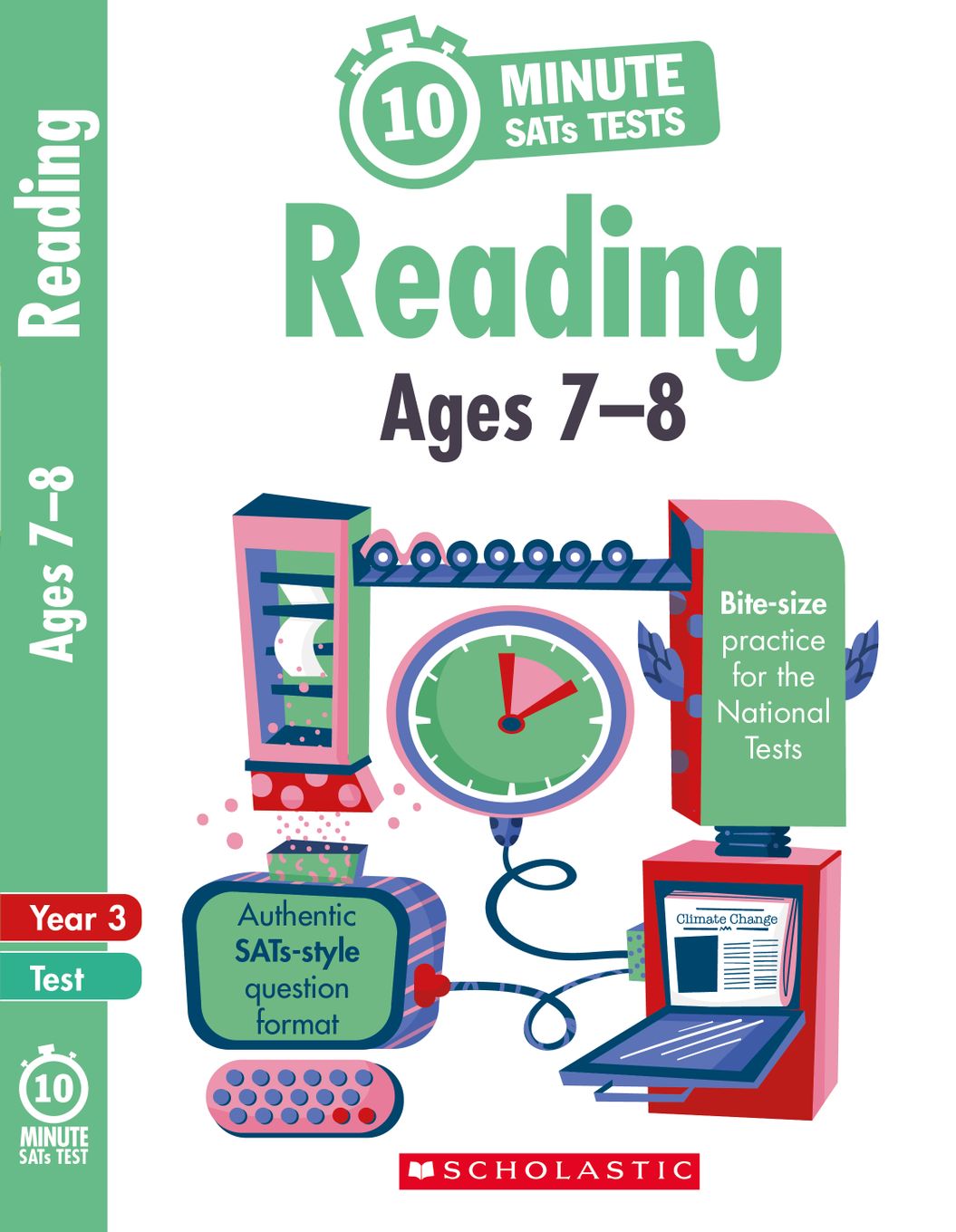 Year 3 Reading 10-Minute SATs Tests (Ages 7-8) Main Image
