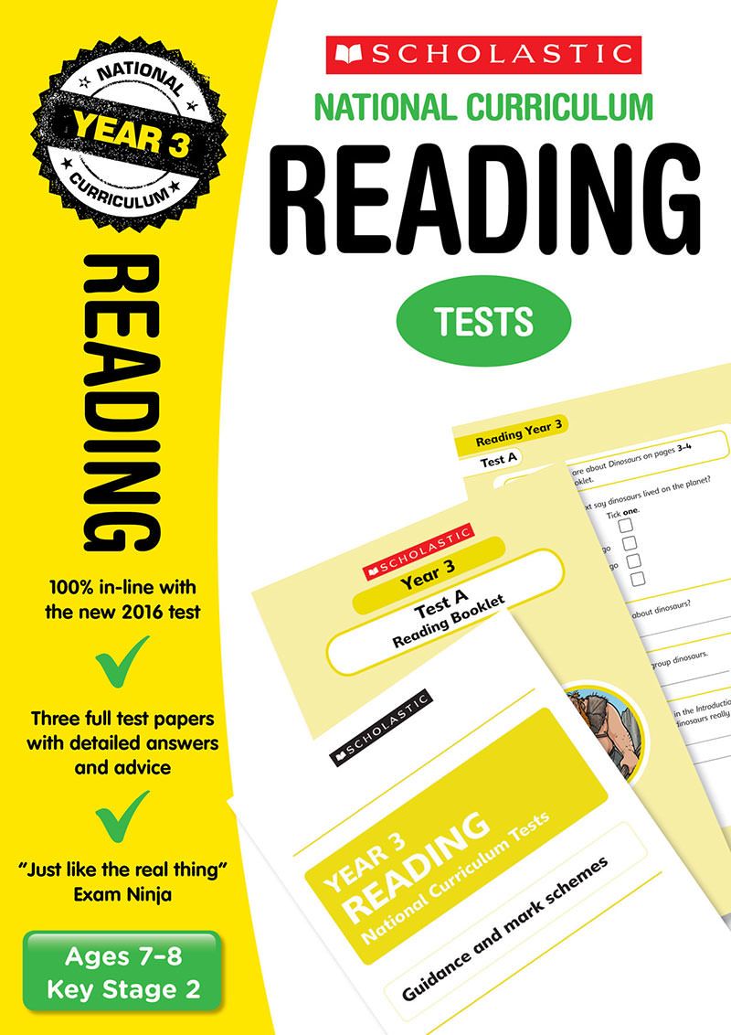 Year 3 Reading SATs Practice Papers (Ages 7-8) Main Image