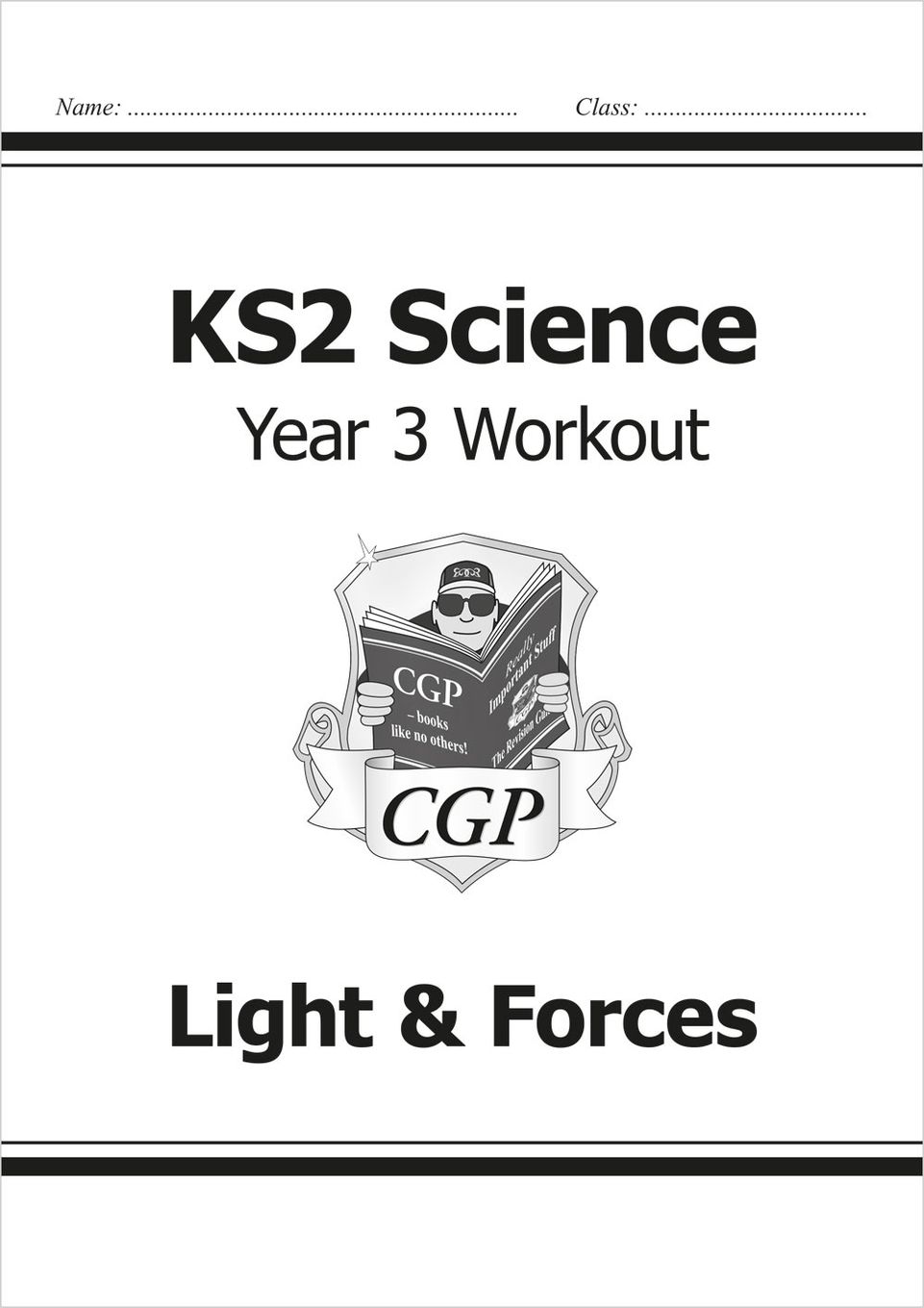 Year 3 Science Workout - Light & Forces (Ages 7-8) Main Image