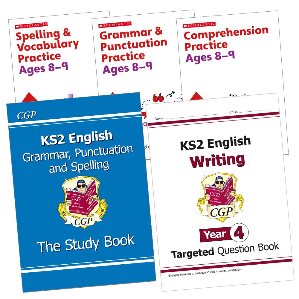 Year 4 English Study & Workbook Pack (Ages 8-9) Main Image