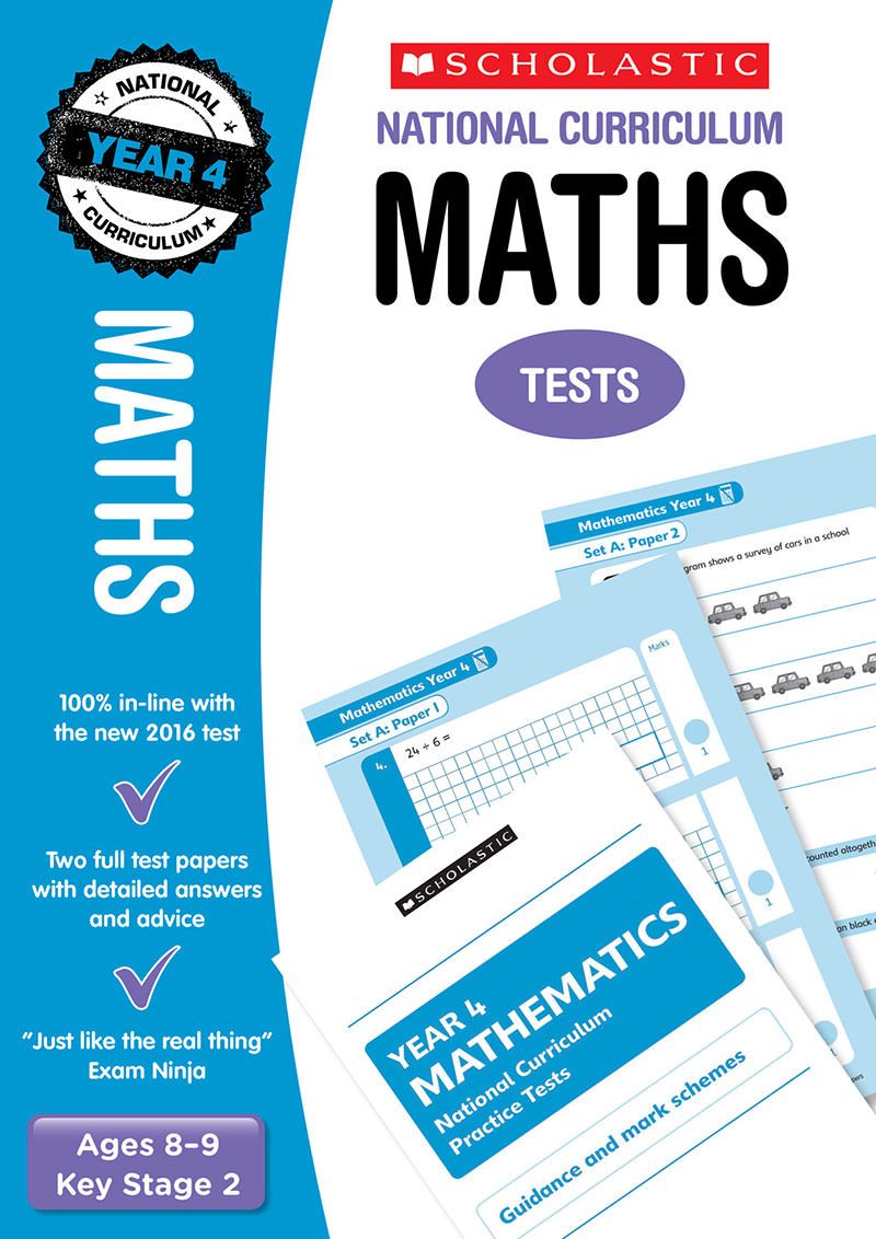 Year 4 Maths SATs Practice Papers (Ages 8-9) Main Image