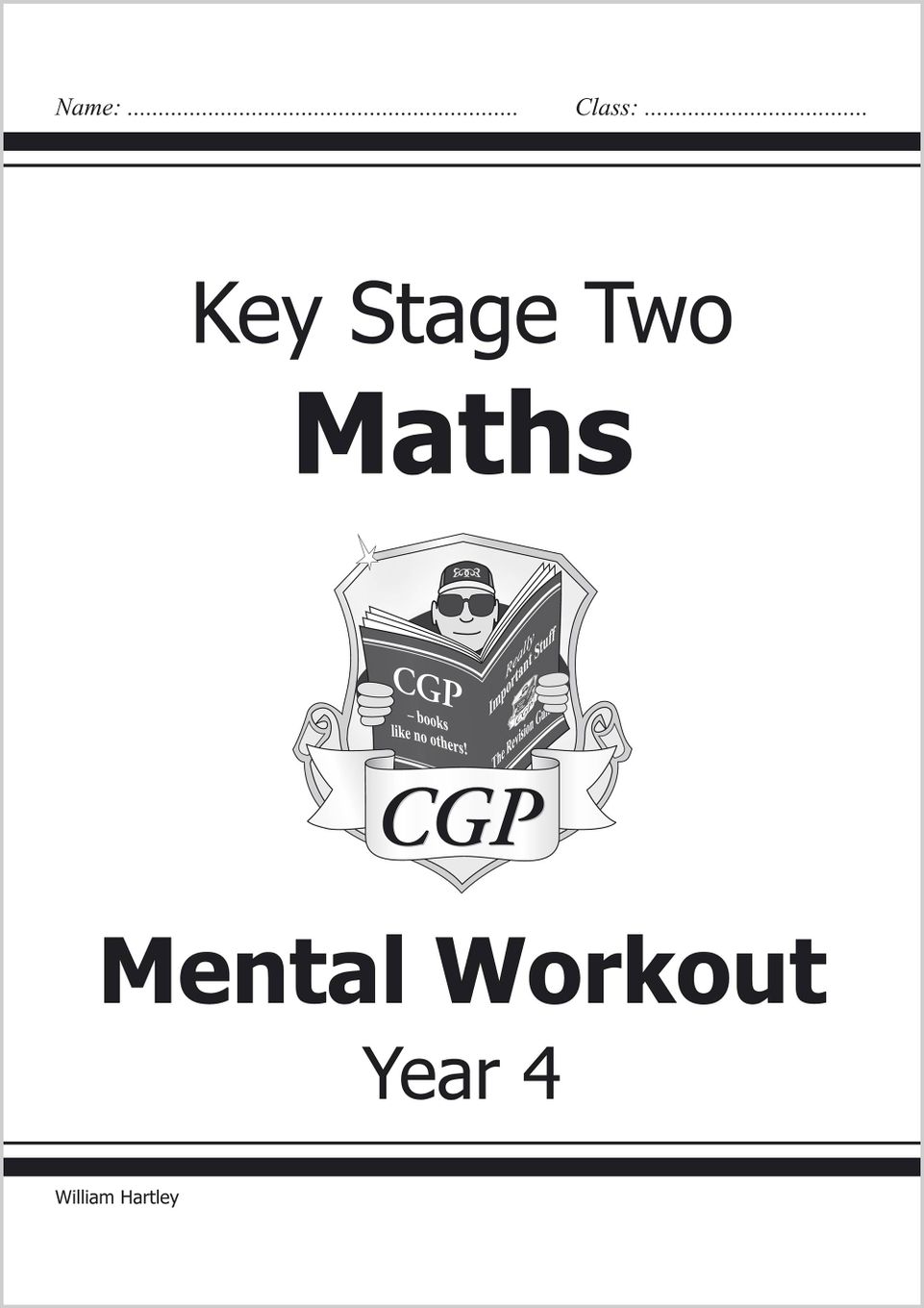 Year 4 Mental Maths Workout Book (Ages 8-9) Main Image