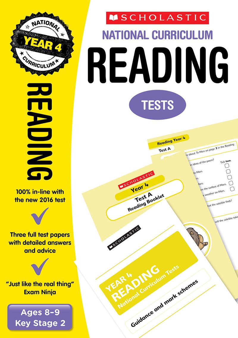 Year 4 Reading SATs Practice Papers (Ages 8-9) Main Image