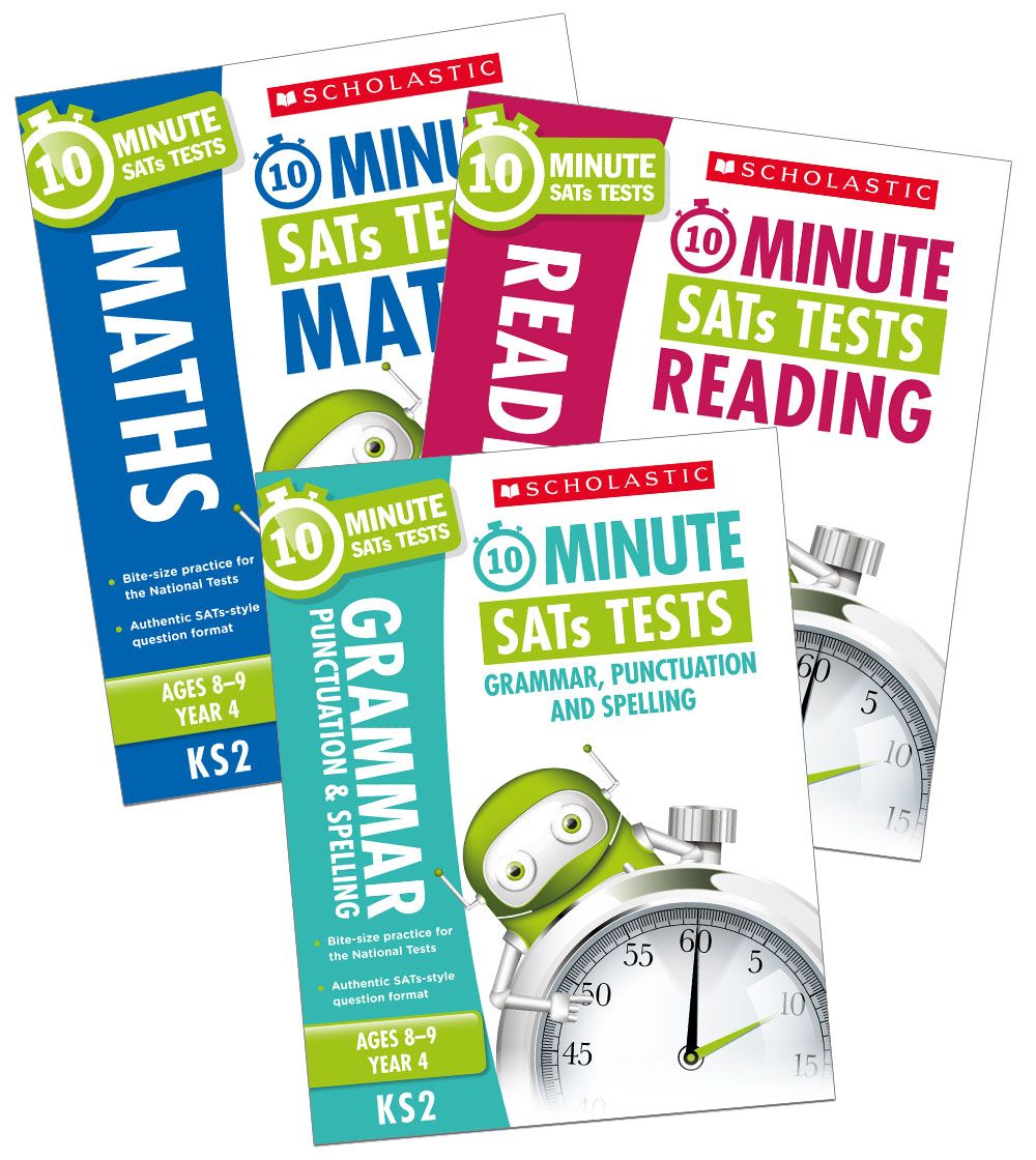 Year 4 SATs 10-Minute Tests Pack (Ages 8-9) Main Image