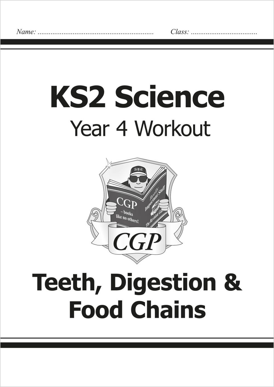 Year 4 Science Workout - Teeth, Digestion & Food Chains (Ages 8-9) Main Image