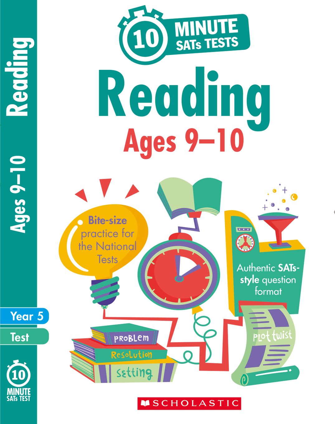 Year 5 Reading 10-Minute SATs Tests (Ages 9-10) Main Image