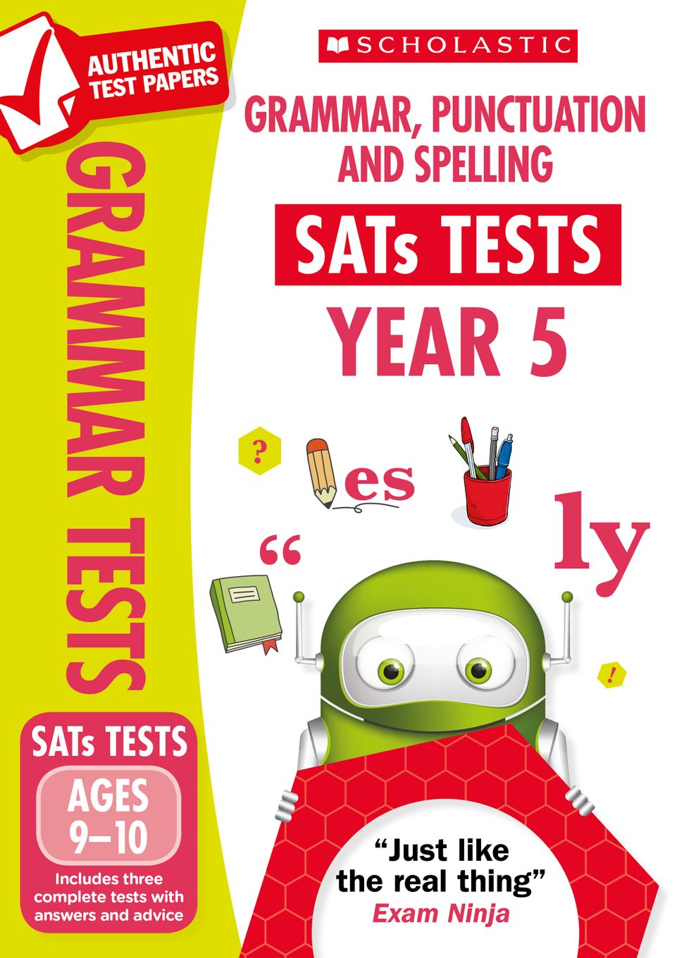 Year 5 SPaG SATs Practice Papers (Ages 9-10) Main Image