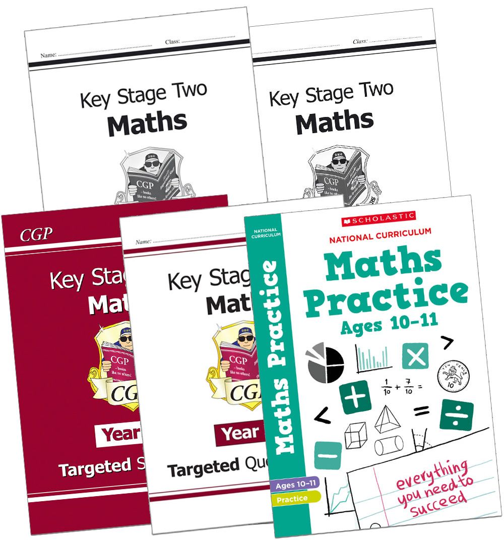 Year 6 Maths Study & Workbook Pack (Ages 10-11) Main Image