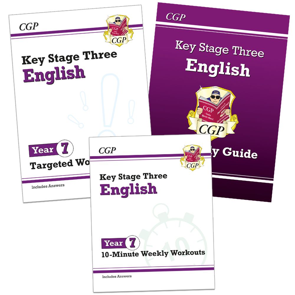 Year 7 English Study & Workbook Pack (Ages 11-12) Main Image