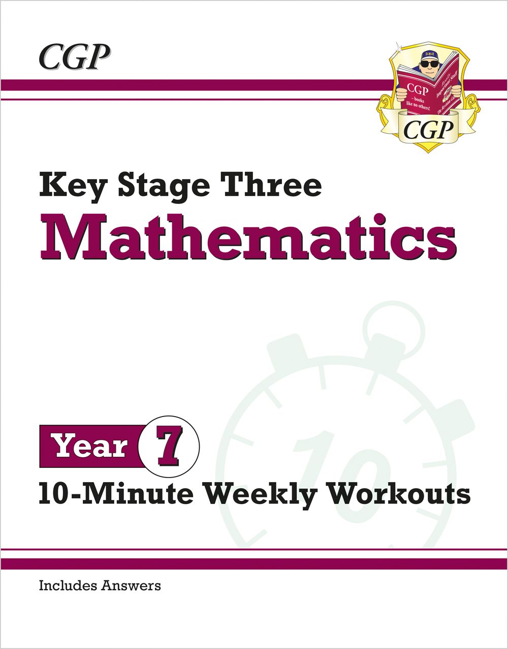 Year 7 Maths 10-Minute Weekly Workouts (Ages 11-12) Main Image