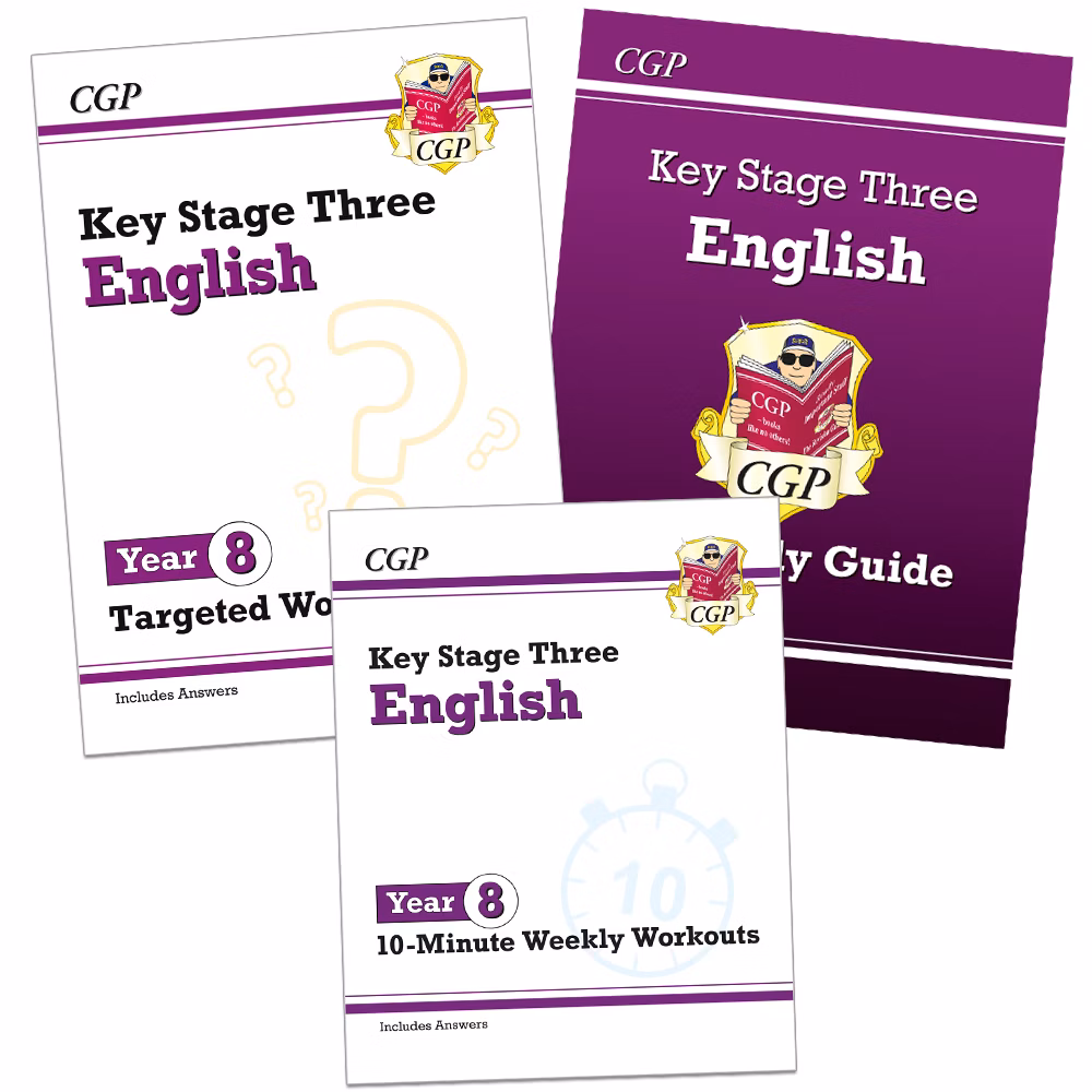 Year 8 English Study & Workbook Pack (Ages 12-13) Main Image