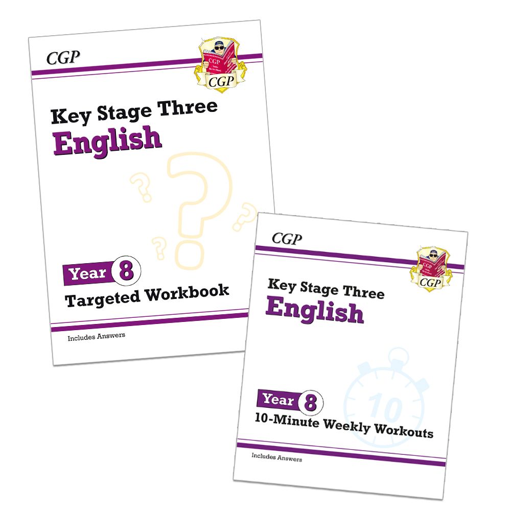 Year 8 English Workbook Pack (Ages 12-13) Main Image