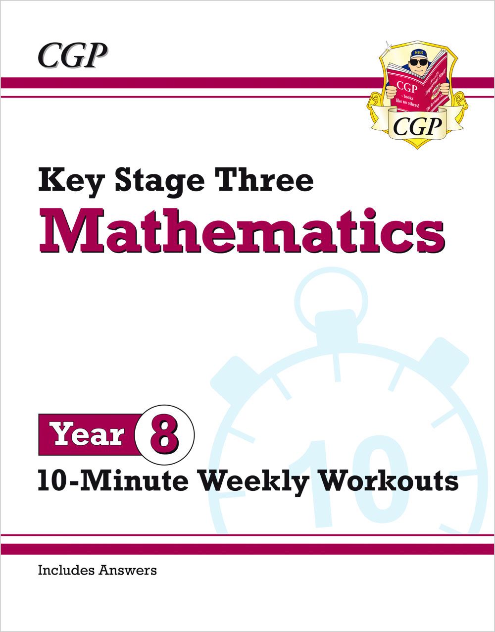 Year 8 Maths 10-Minute Weekly Workouts (Ages 12-13) Main Image