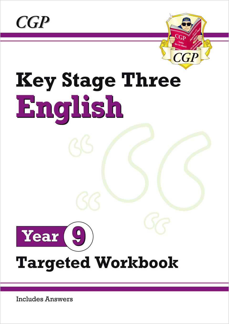 Year 9 English Targeted Workbook (Ages 13-14) Main Image