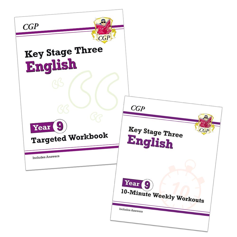 Year 9 English Workbook Pack (Ages 13-14) Main Image