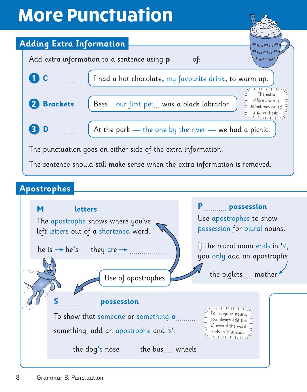 Sample of KS2 Y5 Maths English Science Knowledge Organiser Retriever CGP with Answers NEW ()