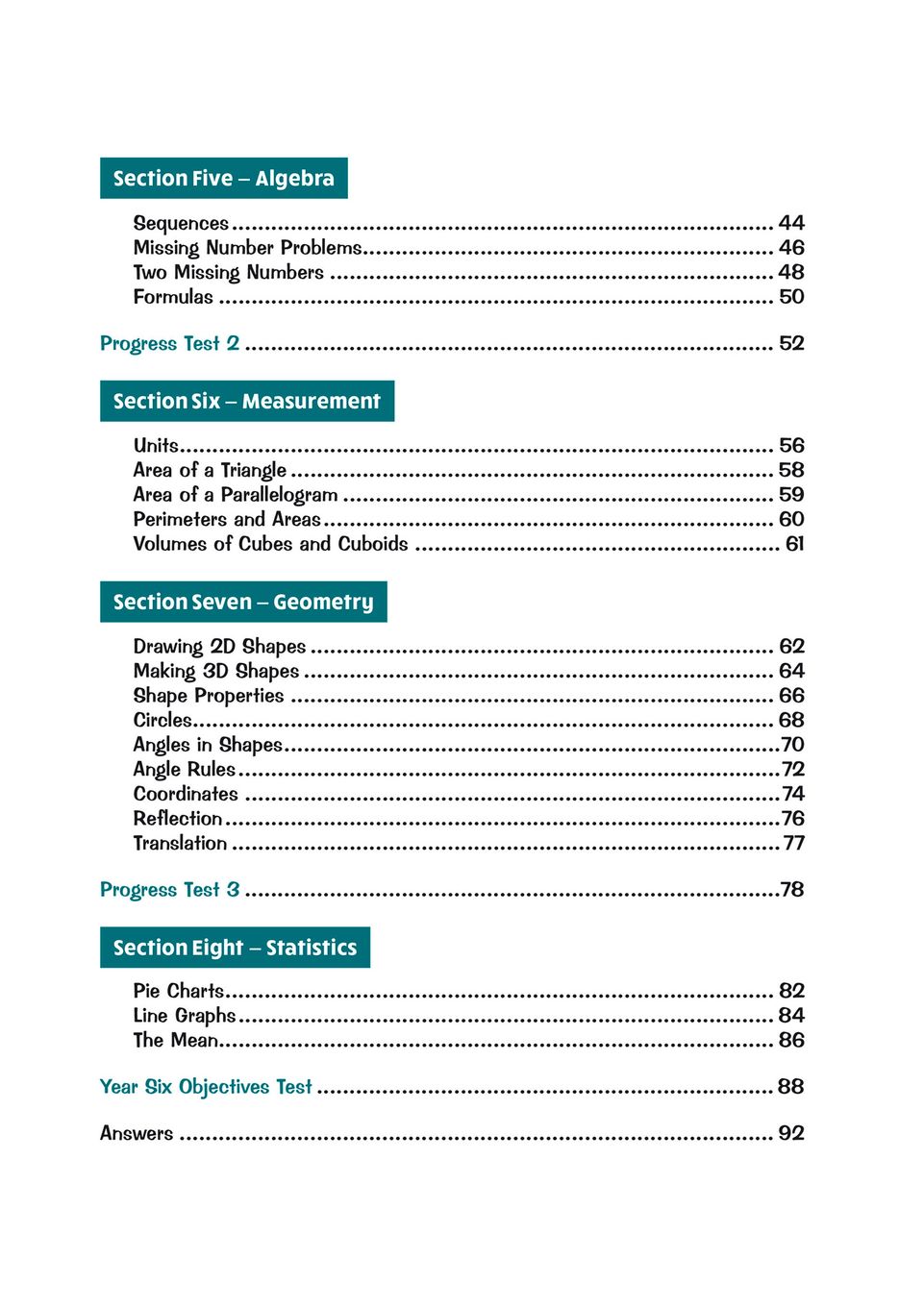 Sample of KS2 Y6 Maths Study & Question Books Ages 10-11 CGP with Answers NEW ()