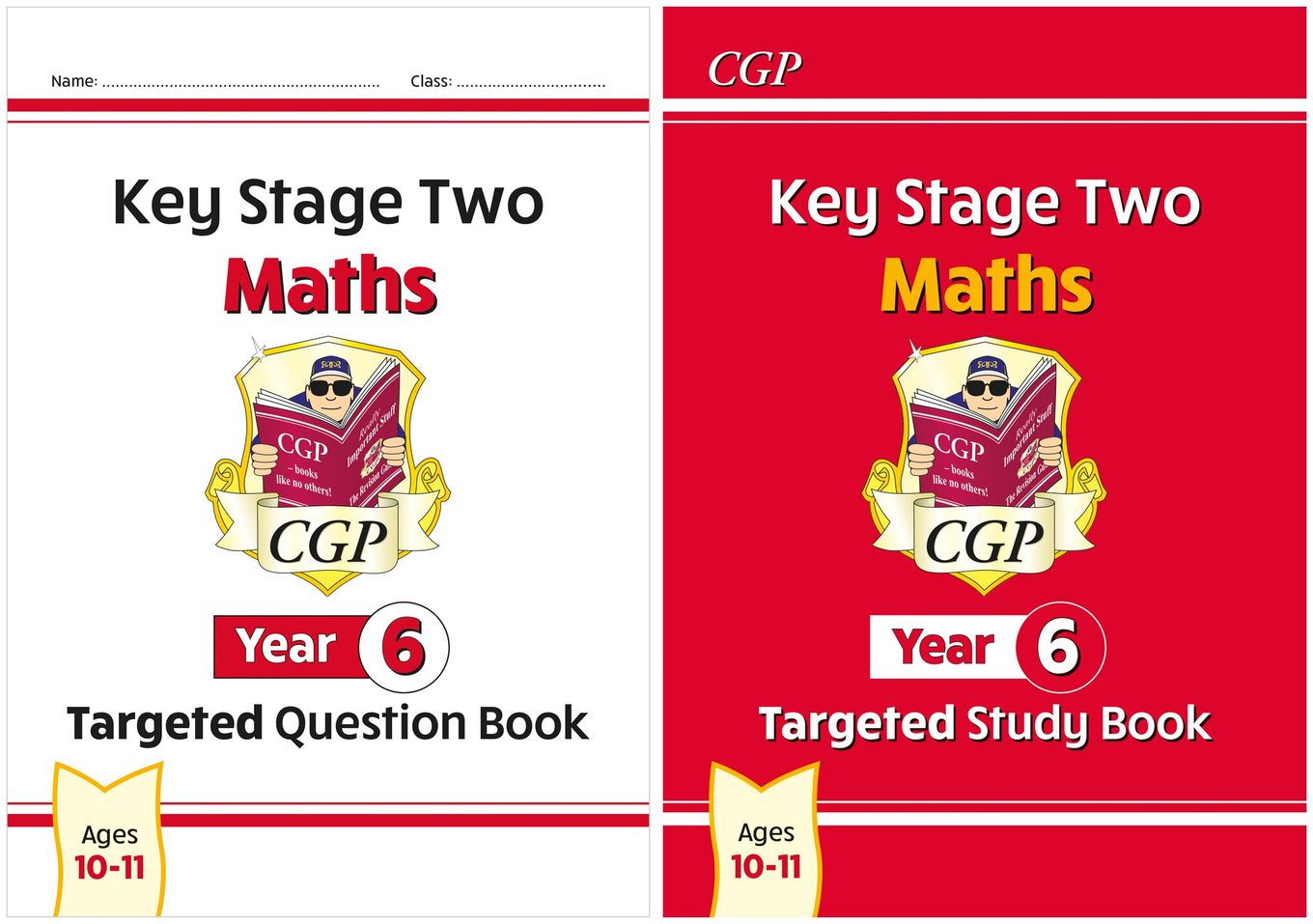 KS2 Y6 Maths Study & Question Books Ages 10-11 CGP with Answers NEW