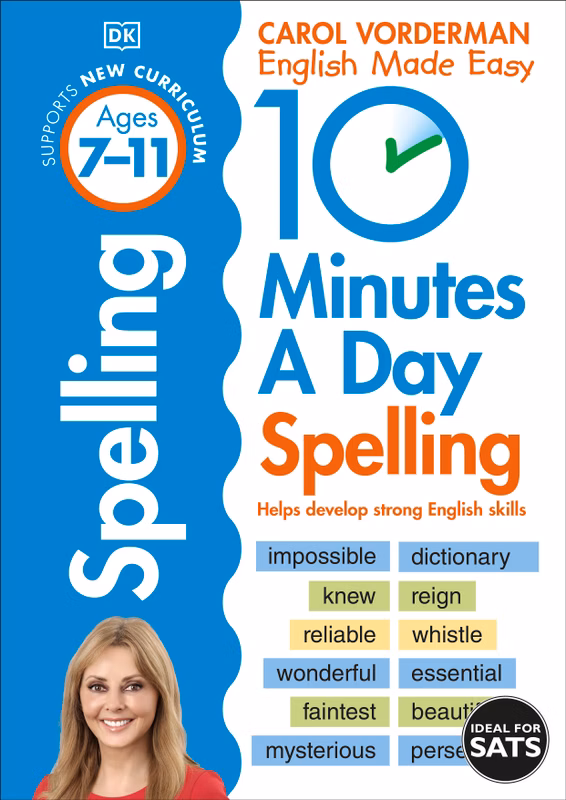 10 Minutes a Day Spelling (Ages 7-11) Main Image
