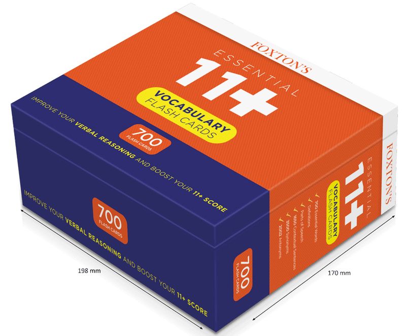 11+ Vocabulary Flash Cards (Ages 7-11) Main Image