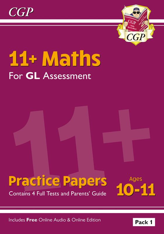 GL 11+ Maths Practice Papers (Ages 10-11) Main Image