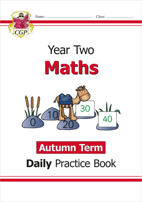 KS1 Maths Year 2 Daily Practice Book: Autumn Term Main Image