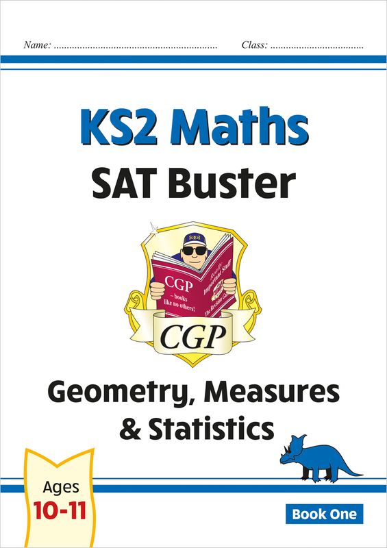 KS2 Maths SAT Buster: Geometry, Measures & Statistics - Book 1 (for the 2027 tests) Main Image