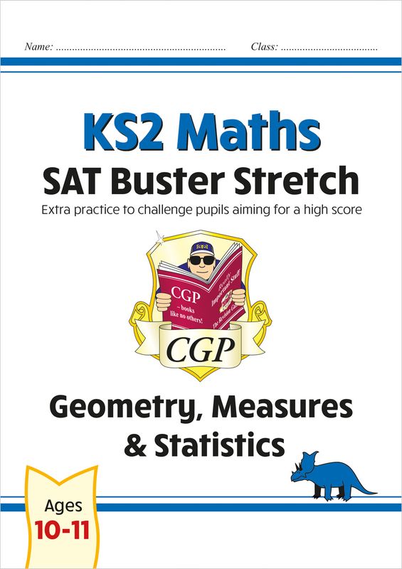 KS2 Maths SAT Buster Stretch: Geometry, Measures & Statistics (for the 2027 tests) Main Image
