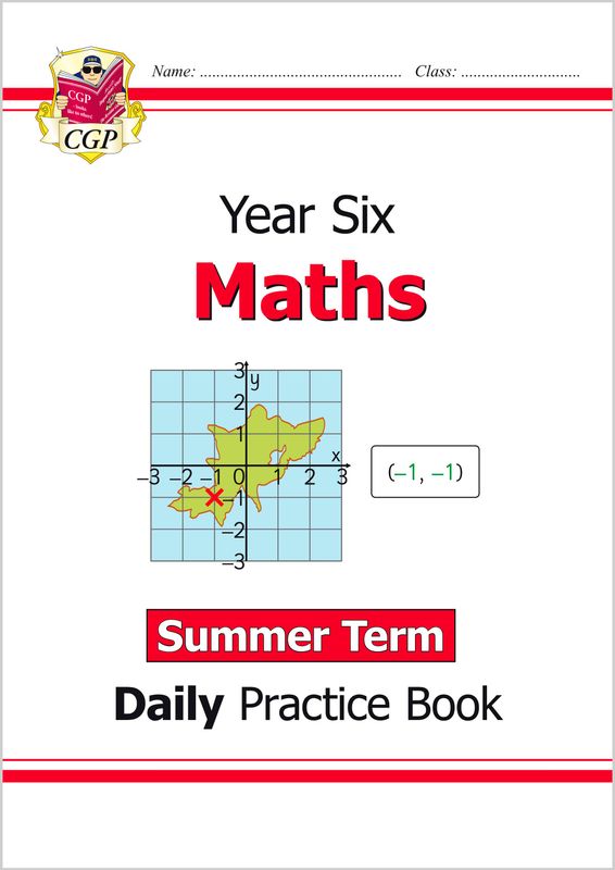KS2 Maths Year 6 Daily Practice Book: Summer Term Main Image