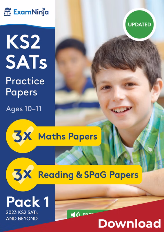 2027 KS2 SATs Practice Papers Download (Ages 10-11) Main Image