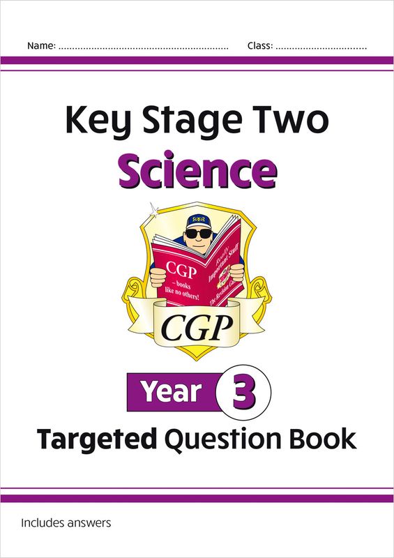 KS2 Science Year 3 Targeted Question Book (includes answers) Main Image