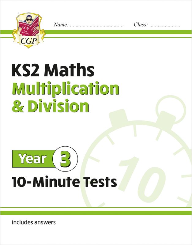 KS2 Year 3 Maths 10-Minute Tests: Multiplication & Division Main Image