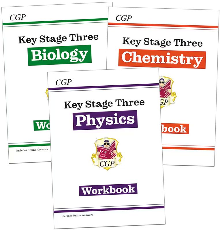 KS3 Science Workbook Pack (Ages 11-14) Main Image