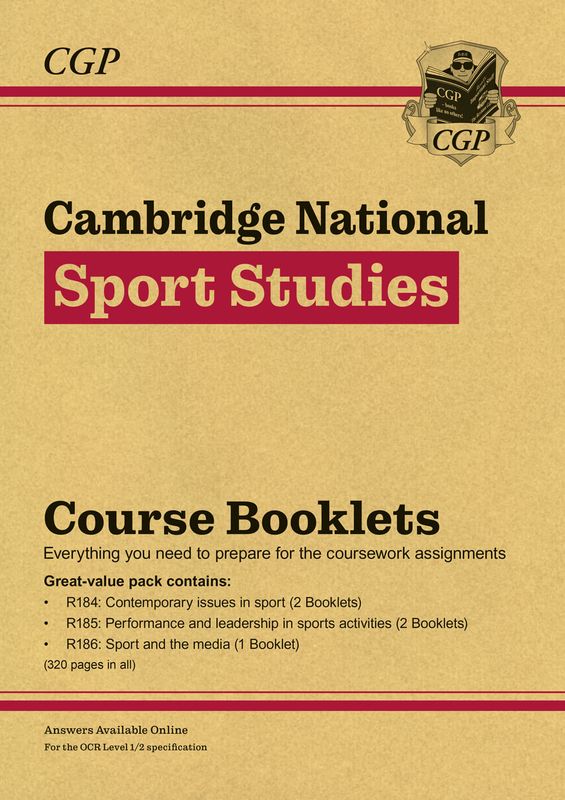 OCR Cambridge National in Sport Studies: Course Booklets Pack (with Online Edition) Main Image